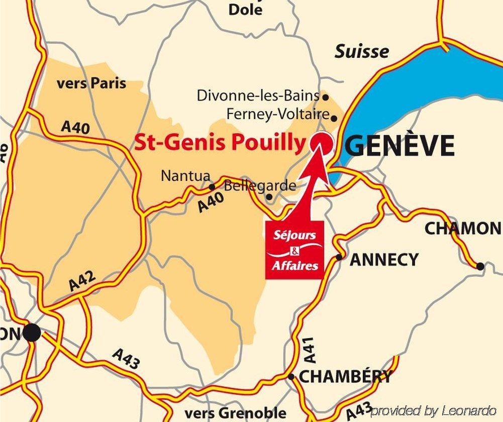 Sejours & Affaires Geneve Saint Genis Aparthotel Exterior foto
